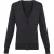 Premier Dames knoop door v-hals gebreid vest met lange mouwen