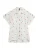 VERO MODA Blouse ‘VMBUMPY’  donkerrood / wit