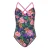 Zoggs Dames/Dames Floral Strappy One Piece Badpak (Tropisch)
