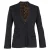 Dolce & Gabbana Gabardine Turlington Blazer in Zwart Maagdelijk Wol