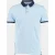 Commander flag Polo korte mouw Blauw 3-Knopf-Polo-Shirt, 1/2 Arm 214008259/643