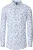 Venti Overhemd blauw, Bedrukt