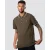 Lyle & Scott getipt poloshirt in olijfgroen