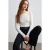 Slim Fit Bootlace Lange Mouwen Blouse