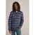 White Stuff Breton Stripe Button Neck Navy Multi