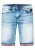 Lichtblauwe gebruikte jeansshorts “DUNSTER”