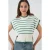 Gestreepte Brei Sweater Vest