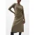 French Connection Samira Jersey Dress Tarmac Khaki