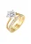 ELLI Ring  goud / transparant