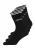 SNOCKS Sportsokken  zwart / wit