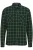 BLEND Overhemd  groen / wit