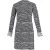 Stella McCartney bedrukte kokerjurk van polyester in zwart-wit.