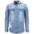 Lange Spijkerblouse – Denim Overhemd Heren – Blauw