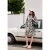 Street One Studio Dames Knielange jurk in tuniek-look in Zwart