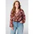 MS Mode blouse Plus Size met paisley – bruin