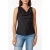 Scotch & Soda Sleeveless Drape Neck Top Black Night