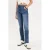 Cache Cache straight leg jeans medium blue denim