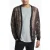 John Varvatos Raider Ls Waterfall Jacquard Cardigan Terra Brown