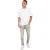 Brave Soul Heren Versleten Skinny Jeans (Blauw)