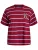 Zizzi Shirt ‘Eofelia’  beige / lichtblauw / rood / zwart