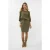 EsQualo Skirt Cargo Modal Moss Green