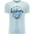 Lambretta Heren Scooter Groot & Lang T-Shirt (Koel Blauw)