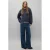 MANGO TEEN wide leg jeans – changeant blauw