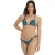Arena Wobikini Triangle Allover Asphalt Multi