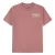 Abercrombie & Fitch jersey T-shirt met backprint oudroze