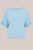WE Fashion – Dames gebreide trui – Curve – Regular fit – Lichtblauw –   Plus Size