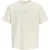 Jack & Jones jorhyeres back element tee ss crew 12295190 antique white
