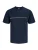 Jack & Jones Junior Shirt ‘JCOFUSION’  donkerlila / wit