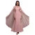 Vrouwelijke chiffon jurk met cape Goddiva Maxi