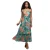 Maxi Bustier Jurk Gedrukt Dames Goddiva