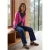 Trui met ronde hals en argyle-patroon