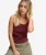 Polka Dot Tanktop Slanke Pasvorm Red