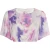 IZIA Blouse met tie-dye-patroon Dames Lila veelkleurig