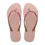 Havaianas Slim Glitter II teenslippers met glitters roze