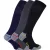 Sock Snob – Set van 6 kniehoge werksokken voor heren – Zwart