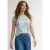 Shirt met burn-out look