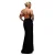 Rok met pailletten dames Goddiva Scuba
