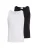 JACK & JONES Shirt  zwart / wit