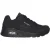 Skechers Dames Uno Stand On Air Wedge Sneakers (Zwart)