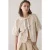 Summum Woman Top Laser Cut Dots Sesame