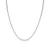 Luxenter Sterling Zilver 925 Ketting met Gerhodineerd Briljant Zirkonia – Niriel
