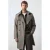 Mango Man trenchcoat met ceintuur – middengrijs