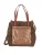 Curuba Shopper ‘Rogen’  cognac / donkerbruin / rose-goud