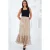 Geprinte Maxi Rok met Bloemenmotief