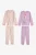 Penti katoenen pyjamaset voor meisjes Starlit Friends met lange mouwen