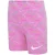 Nike Meisjes Swoosh Logo Biker Shorts (Roze)
